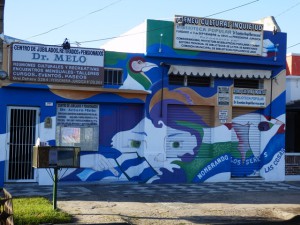 Mural en Biblioteca Popular